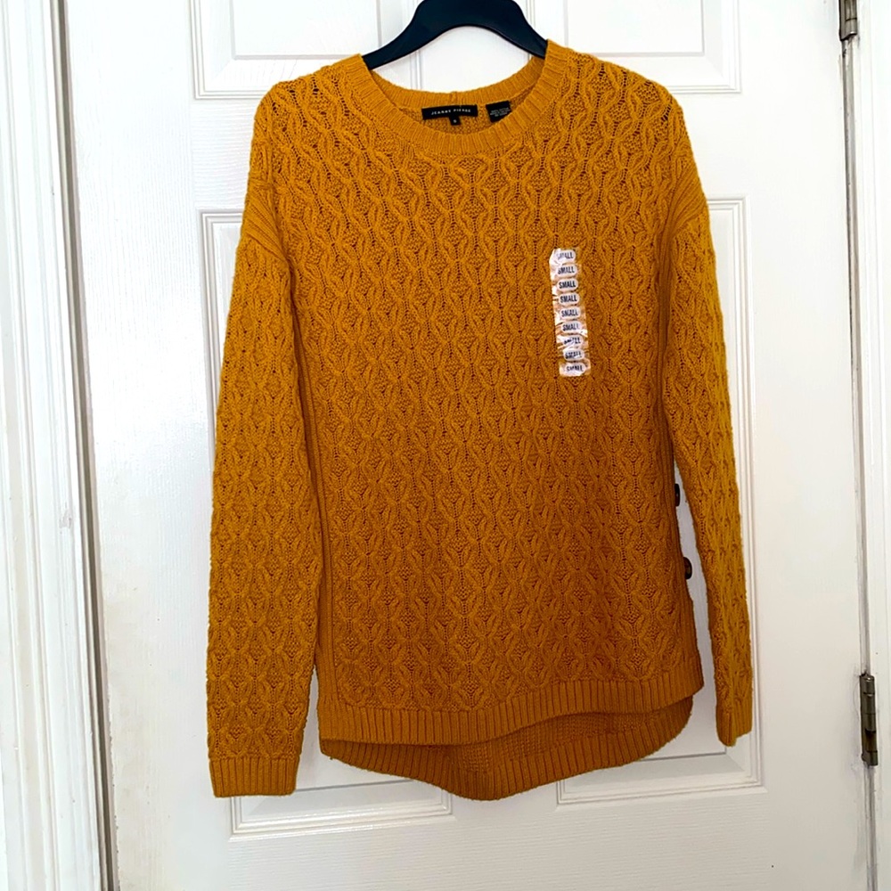 Orange Sweater